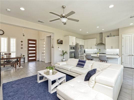 Dining room, Interior, Kitchen, Living room, Recessed Lighting, Stainless Steel Appliances