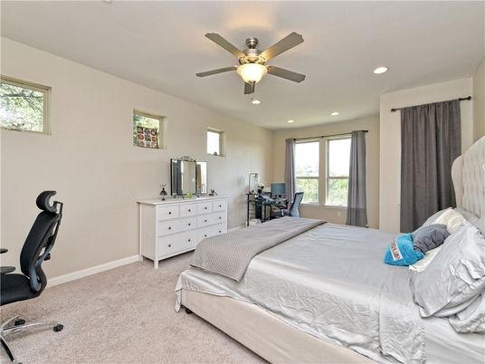 Bedroom, Home Office, Interior, Recessed Lighting