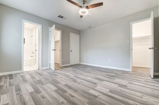 Empty room, Interior, Wood Texture Flooring