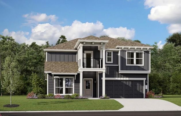 Attached, Exterior, Facade, Rowhouse
