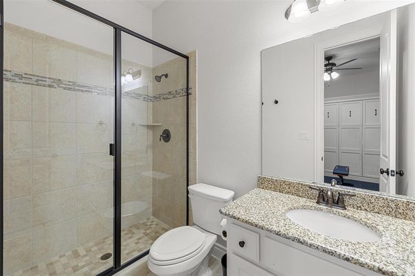 Bathroom, Glass Shower, Interior