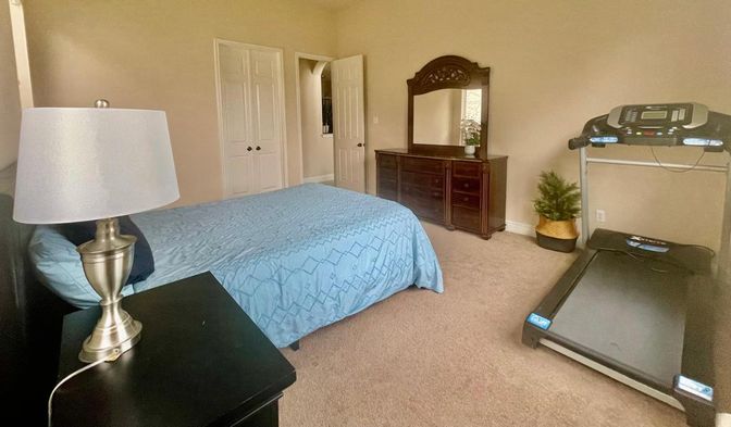 Bedroom, Fitness Equipment, Interior