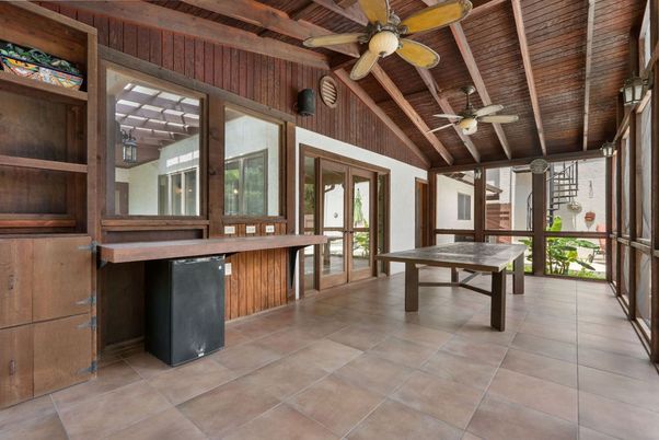 Game Room, Interior, Wooden Beams, Wooden Ceilings
