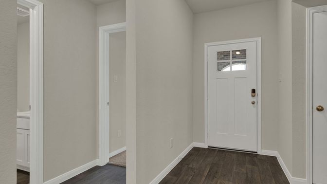 Interior, Recessed Lighting, Wood Texture Flooring