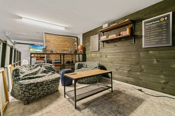 Interior, Stone Walls, Wooden Walls