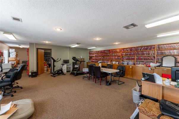 Fitness Equipment, Home Office, Interior, Recessed Lighting