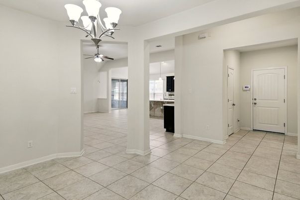 Chandelier, Empty room, Interior, Kitchen
