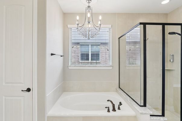 Bathroom, Chandelier, Interior, Recessed Lighting