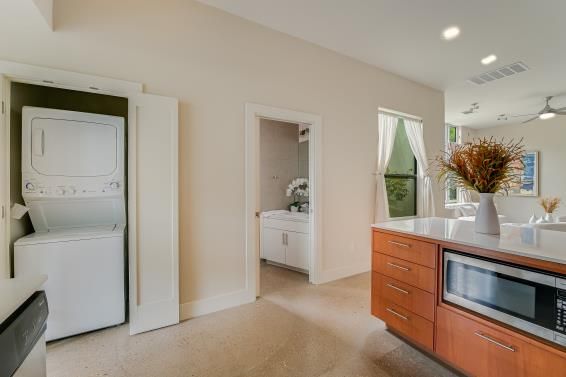 Interior, Recessed Lighting, Utility Closets, Washer