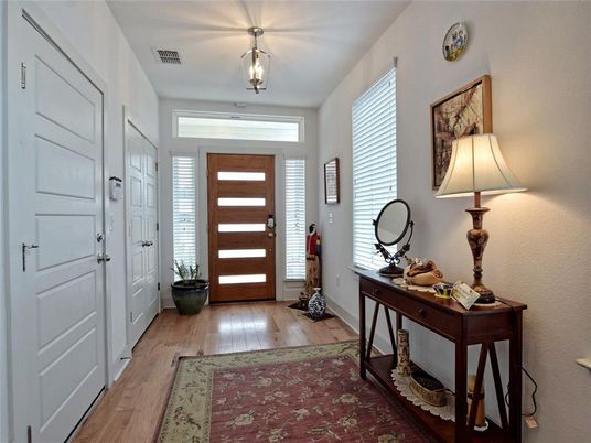 Interior, Pendant Lights, Wood Texture Flooring
