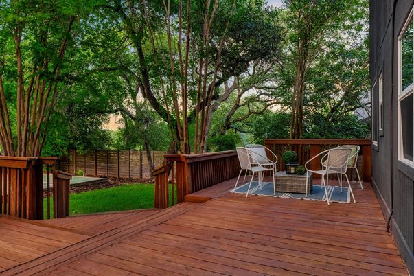 Exterior, Wood Texture Flooring