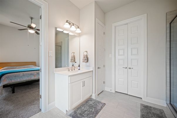 Bathroom, Bedroom, Dual Sink Vanities, Interior