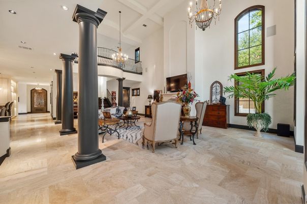 Chandelier, Dining room, Interior, Recessed Lighting