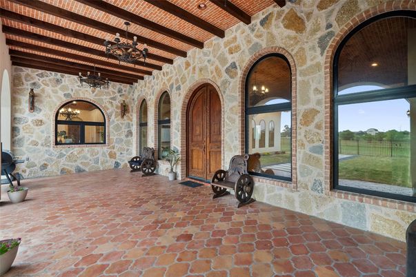 Exterior, Interior, Stone Walls, Wooden Beams