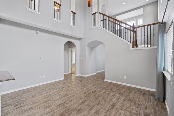 Interior, Recessed Lighting, Wood Texture Flooring