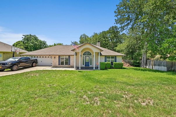 Attached, Backyard, Exterior, Facade, Ranch