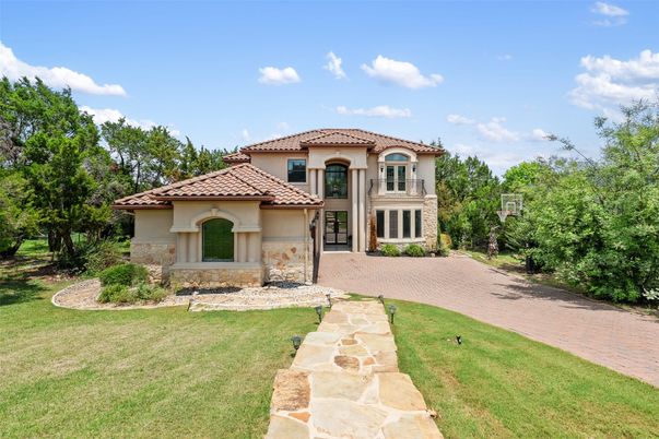 Backyard, Exterior, Facade, Mediterranean