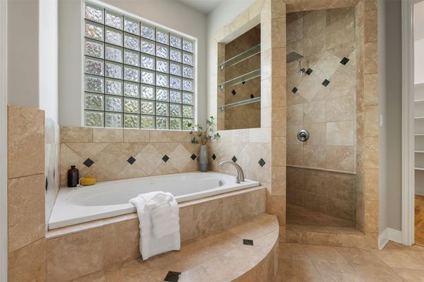 Bathroom, Glass Shower, Interior
