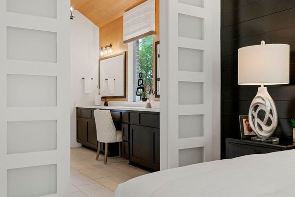 Bathroom, Interior, Wooden Ceilings