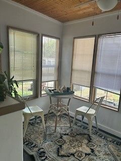 Home Office, Interior, Wooden Ceilings