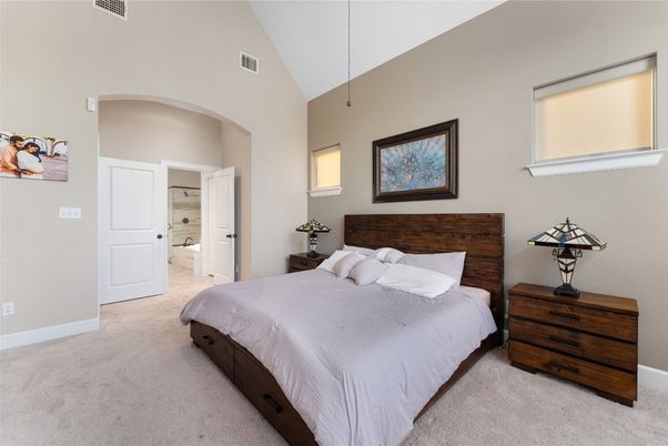 Bedroom, Interior, Pendant Lights
