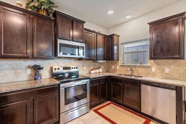 Interior, Kitchen, Recessed Lighting, Stainless Steel Appliances
