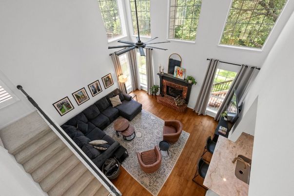 Fireplace, Interior, Living room, Wood Texture Flooring