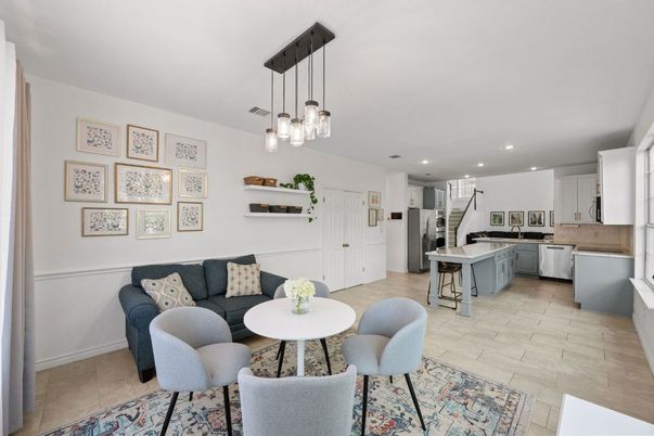 Interior, Kitchen, Pendant Lights, Recessed Lighting
