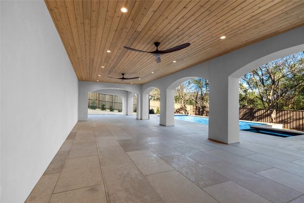 Exterior, Pool, Recessed Lighting