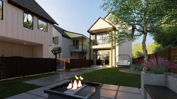 Backyard, Exterior