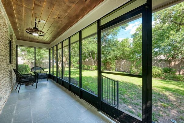 Interior, Sun Room, Wooden Ceilings