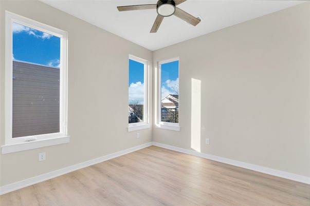 Empty room, Interior, Wood Texture Flooring