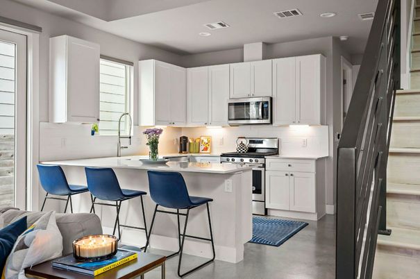 Interior, Kitchen, Recessed Lighting, Stainless Steel Appliances