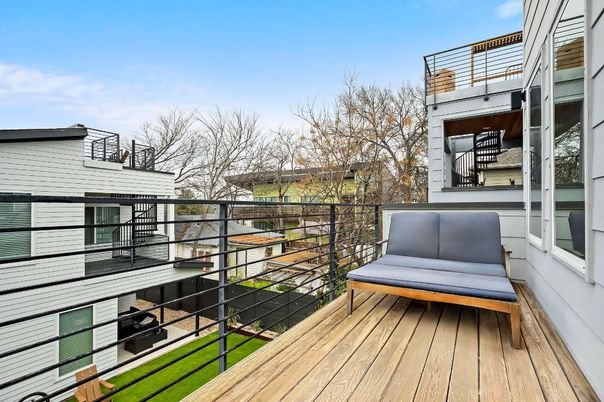 Exterior, Wood Texture Flooring