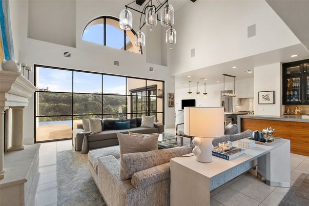 Interior, Kitchen, Living room, Pendant Lights, Recessed Lighting