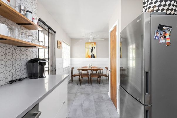 Dining room, Interior, Kitchen
