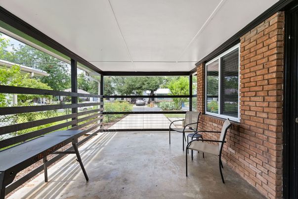 Interior, Stone Walls, Sun Room