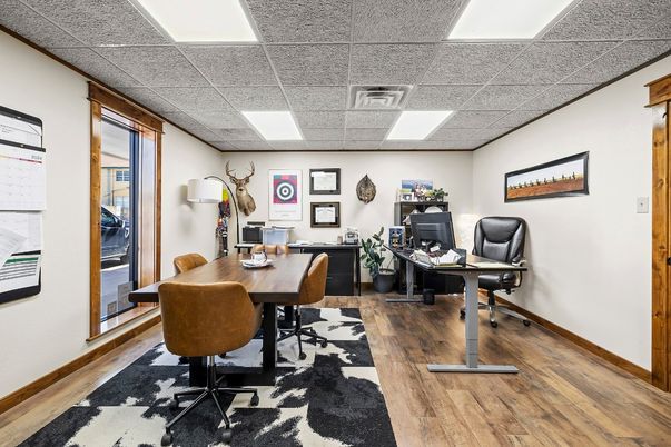 Home Office, Interior, Wood Texture Flooring