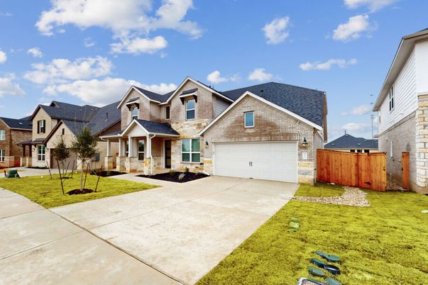 Attached, Exterior, Facade, Brick Traditional