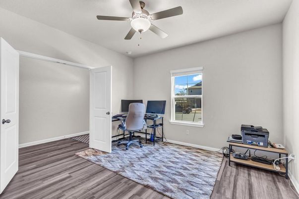 Home Office, Interior, Wood Texture Flooring