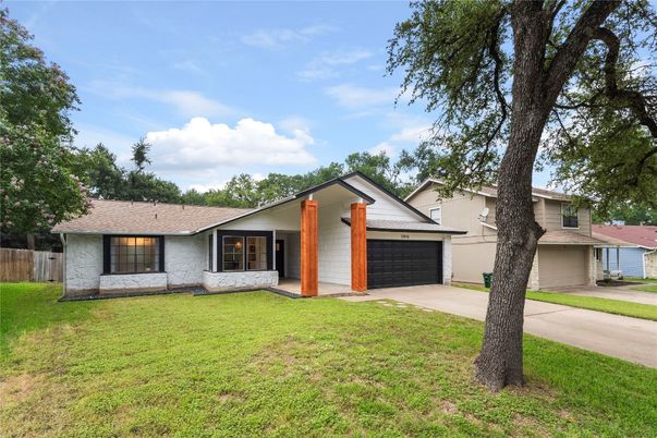 Attached, Backyard, Exterior, Facade, Ranch