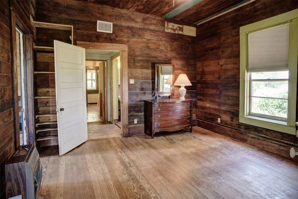 Empty room, Interior, Wooden Ceilings, Wood Texture Flooring, Wooden Walls