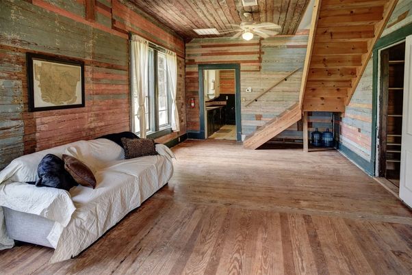 Interior, Stone Walls, Wooden Ceilings, Wood Texture Flooring, Wooden Walls