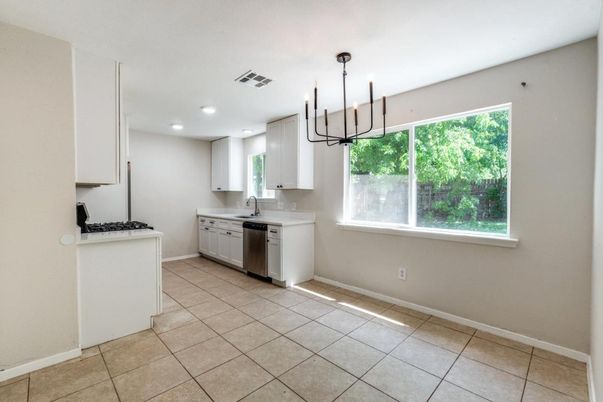 Chandelier, Interior, Kitchen, Recessed Lighting
