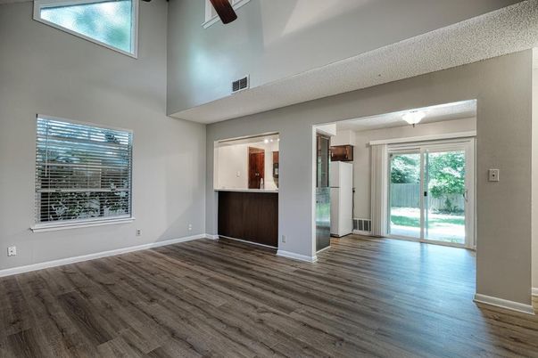 Empty room, Interior, Wood Texture Flooring
