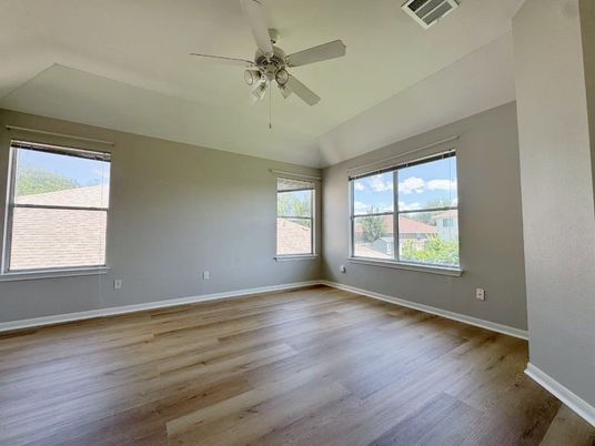 Empty room, Interior, Wood Texture Flooring