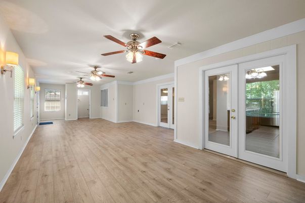 Empty room, Interior, Wood Texture Flooring
