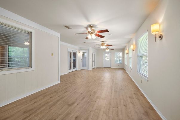 Empty room, Interior, Wood Texture Flooring