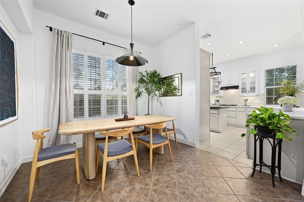 Dining room, Interior, Kitchen, Pendant Lights, Recessed Lighting