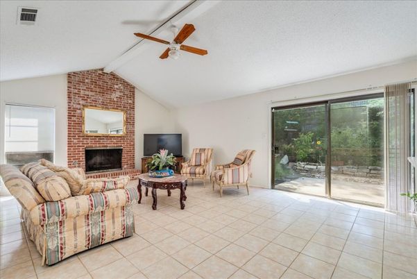 Fireplace, Interior, Living room, Stone Walls